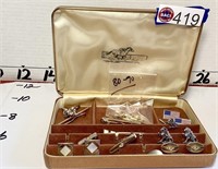 Jewelry: 15" 14K Gold Herringbone Chain & ....