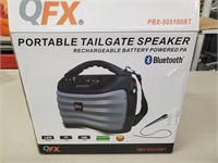 QFX Portable Tailgate Speaker In Box