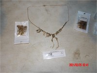 3 DINOSAUR NECKLACES