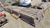 (6) Pallets of 6"x48" Retaining Wall Bricks