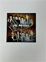 Autograph COA One Direction Booklet