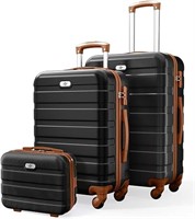 Suitor 3 Piece Hardsided Luggage Set