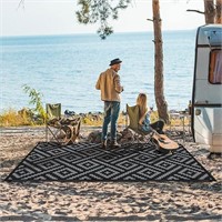 GENIMO 8x10 Waterproof Reversible Outdoor Mat