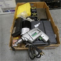 Lot of Assorted Power Tools & Drill