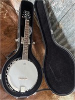 Dean Backwoods 6 String Banjo - Like new