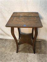 2 Tier Wooden Side Table