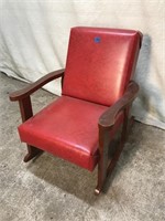 Wooden Child's Rocking Chair 23"H