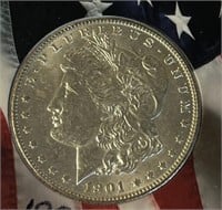 1901-O Morgan Silver Dollar MS62 Collectible COIN