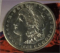 1903-P Morgan Silver Dollar MS64 Collectible COIN