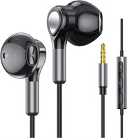 Wired Headphones Black