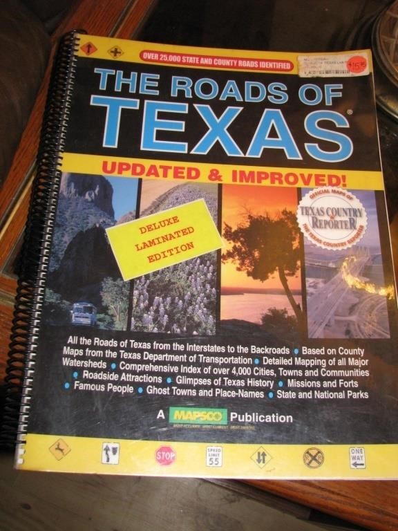 The Roads of Texas map book