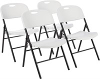 Amazon Basics Folding Chair  350 lb  4-Pack