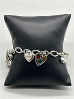 Brighton 
Retired 
Go Red bracelet- Hearts Love