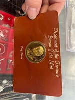 VTG DEPT. OF THE TREASURY BUREAU OF THE MINT PROOF