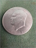 1971 D Eisenhower dollar