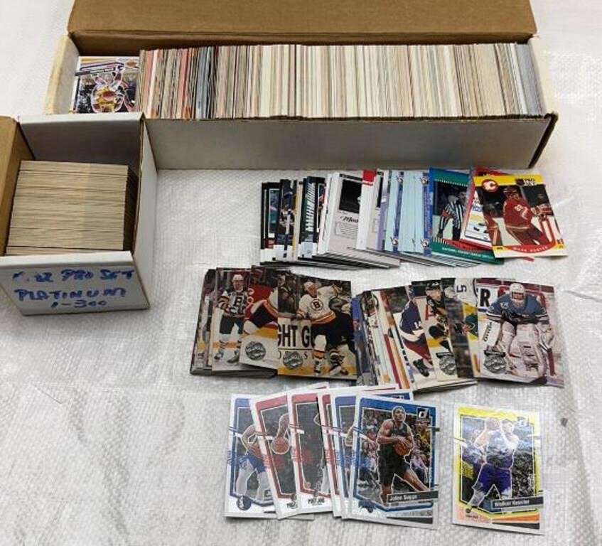 Sports card boxes