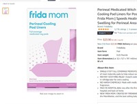 Frida Mom Perineal Witch Hazel Cooling Pad Liners