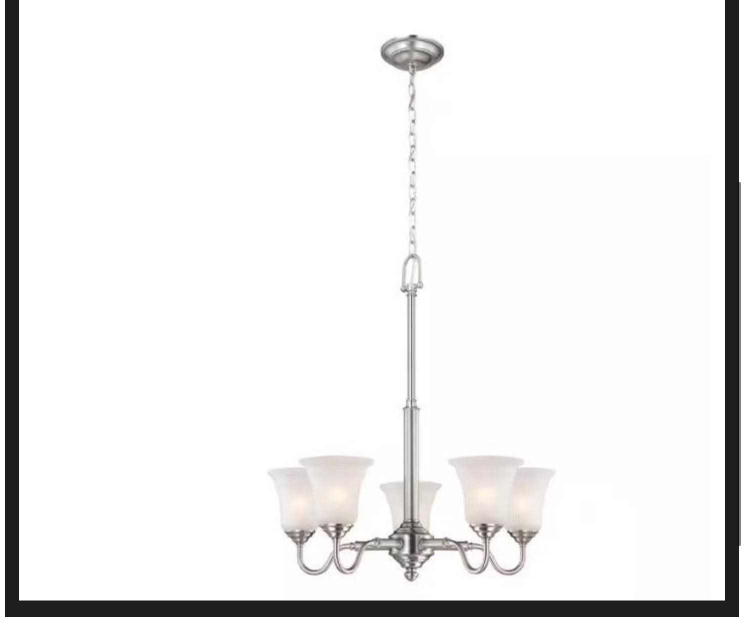 Hampton Bay Creekford 5-Light Chandelier