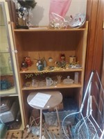 Brown shelving unit only