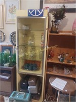 Yellow glass display unit only