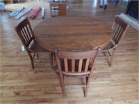 Dining table 3 chairs