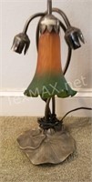 Three Light Lily Lamp