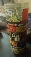 Jar of Cable Ties