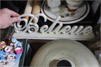 BELIEVE SIGN