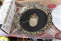 ANDREA PINEAPPLE PLATE