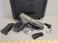 New: Taurus GX4 9mm pistol w/ 2 magazines,