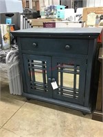 BLUE ACCENT CHEST/ENTRY TABLE MSRP 199