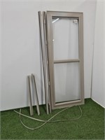 LARSONS METAL DOOR WITH OPENING WINDOW