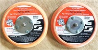 TWO (2) DYNABRADE 5" SANDING DISCS