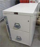Extremely Heavy Murphy Fire King File Cabinet