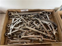 BOX OF WRENCHES