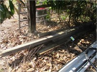 Eight 4"x4" posts - assorted length