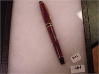 Waterman Expert Red Marble rollerball pen