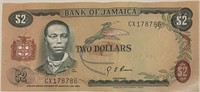 Jamaica 1976 2 Dollars Banknote