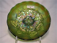 Millersburg 8" green Blackberry Wreath ICS bowl