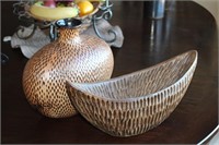 Beautiful Vase & Bowl -