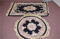 (2) Matching Rugs - one Measures 38 x 60 and the