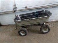 Plastic wagon , small break. 21" x 36". 19" high