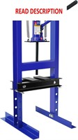 6T Hydraulic Press  H-Frame Garage Floor  Blue