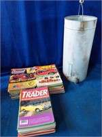 Vintage milk separator and auto trader style