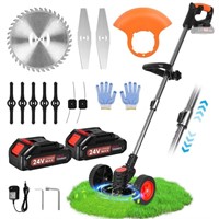 TN9100  NEXPOW Grass Trimmer 24V, 3 Cutting Blades