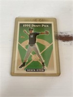 Derek Jeter Rookie Card 1993 Topps