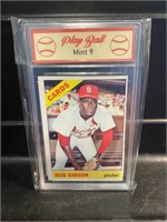 1966 Bob Gibson Graded MINT 9