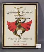 Poster for "Stockholms Fetspel 64"