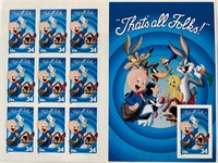 Looney Tunes Porky Pig stamps