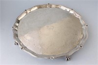 Early Victorian Sterling Silver Salver,